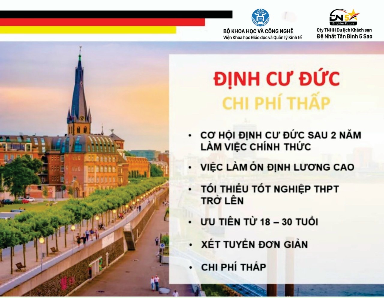 DU HỌC NGHỀ CHLB ĐỨC 2022 – RÚT NGẮN LỘ TRÌNH, BỨT PHÁ TƯƠNG LAI